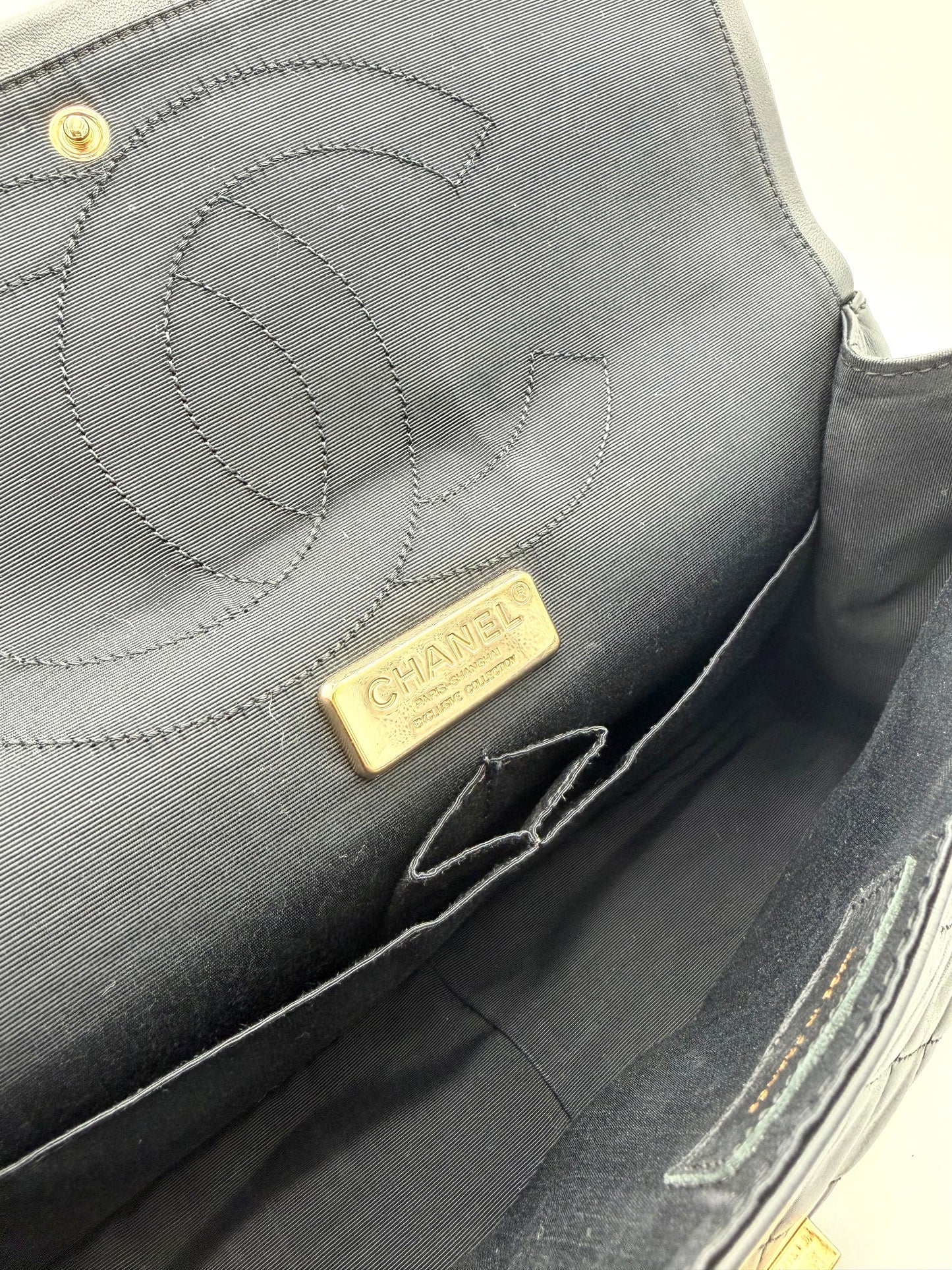 CHANEL Limited Edition Paris–Shanghai 2.55 Reissue Large Flap Bag