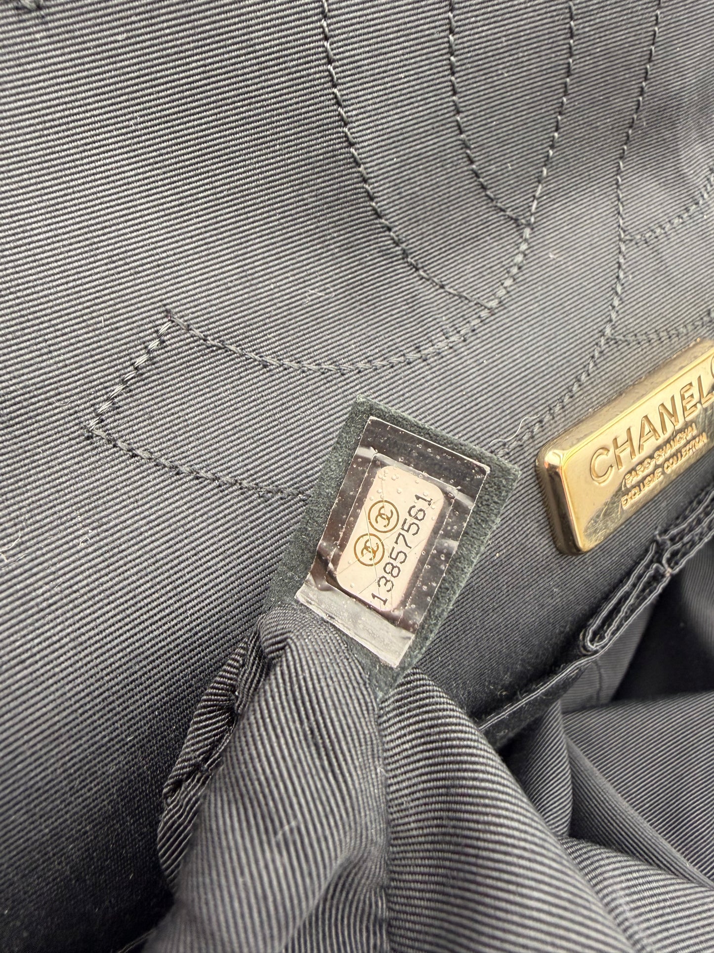 CHANEL Limited Edition Paris–Shanghai 2.55 Reissue Large Flap Bag