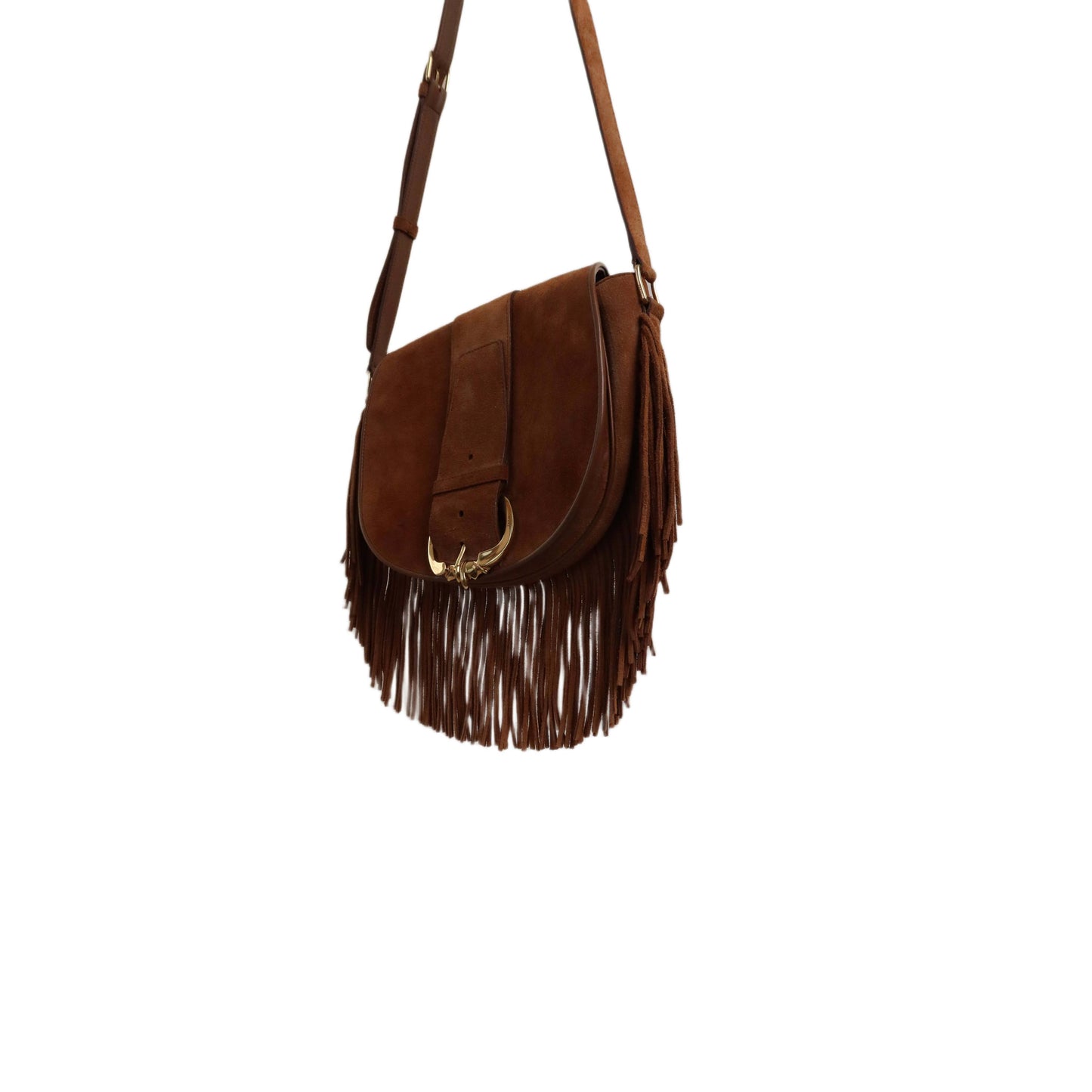 CELINE Camarat Suede Bag