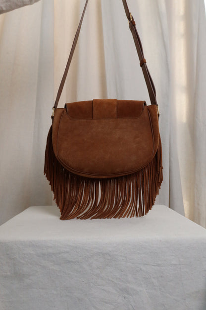 CELINE Camarat Suede Bag