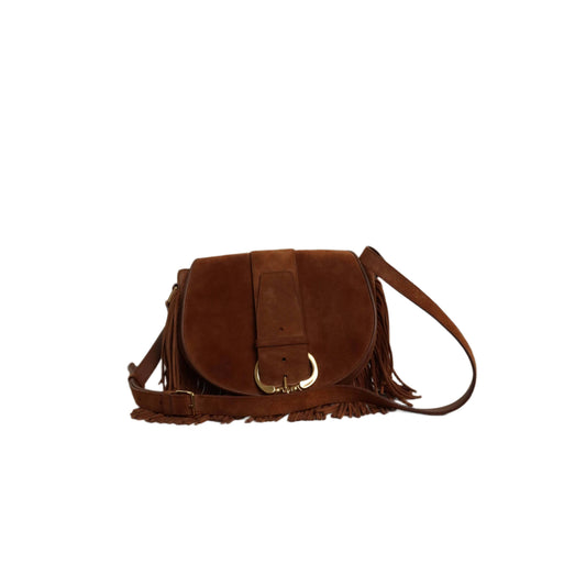 CELINE Camarat Suede Bag