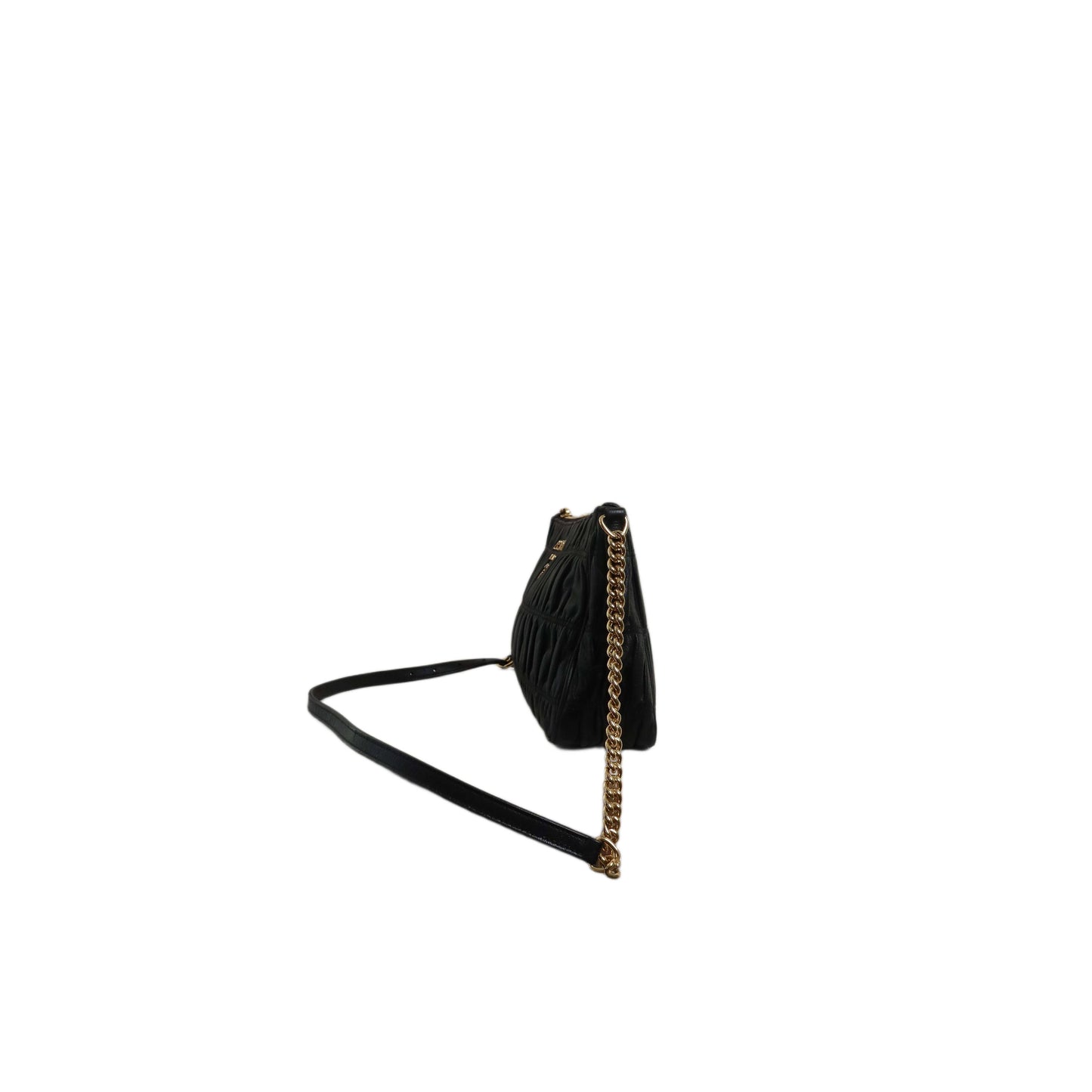 PRADA Nappa Quilted Leather Crossbody Bag