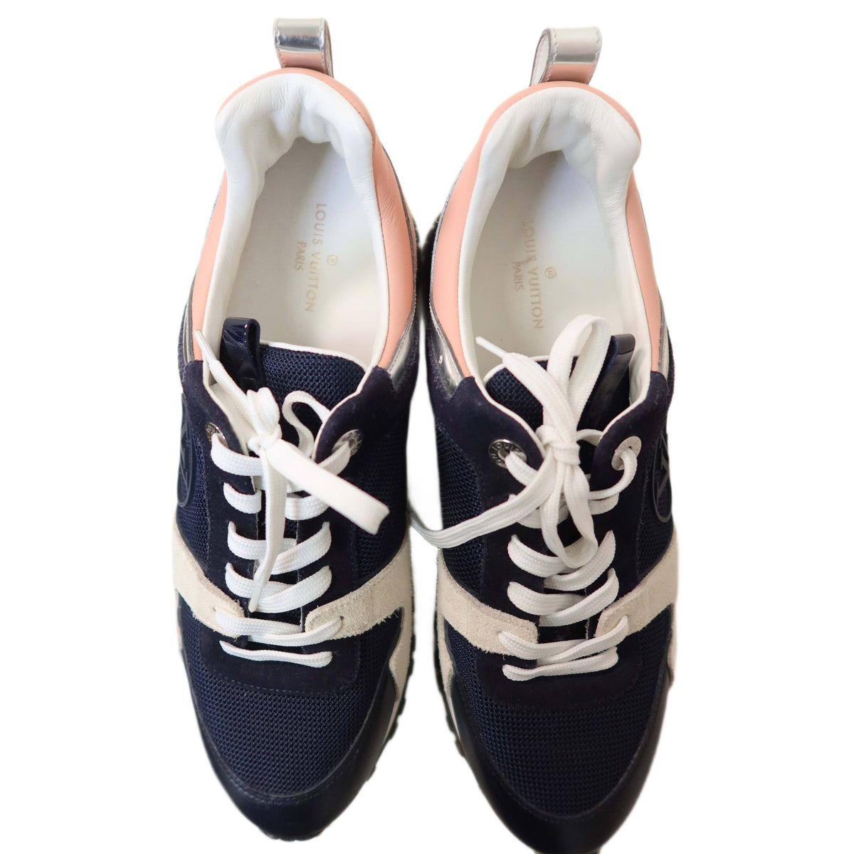 Louis Vuitton  Suede Calfskin Run Away Sneakers
