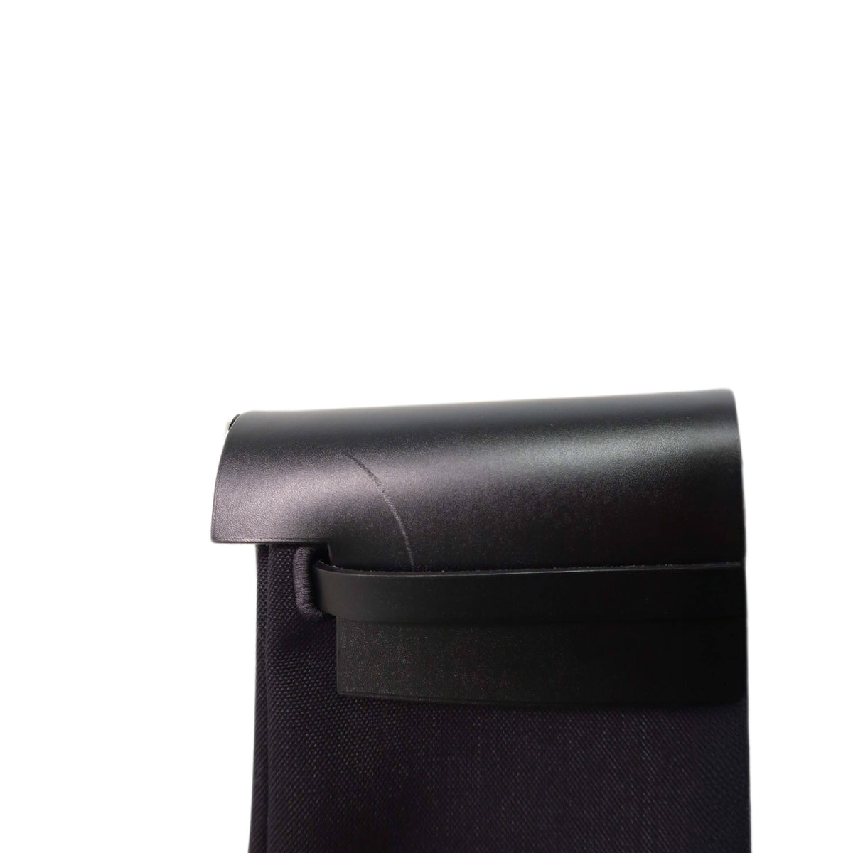 Hermès Black Vache Hunter and Toile Herbag Zip Cabine 50