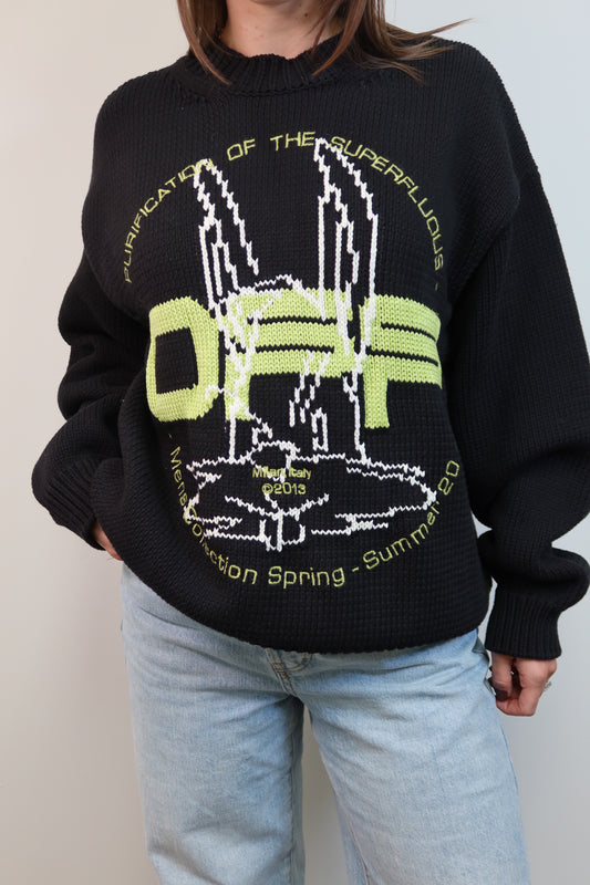 Off-White harry the bunny knitwear