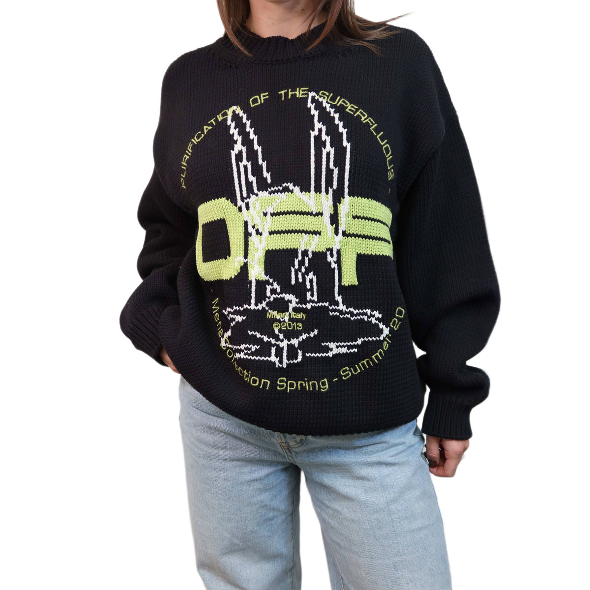 Off-White harry the bunny knitwear