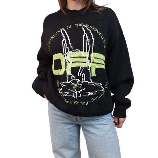 Off-White harry the bunny knitwear