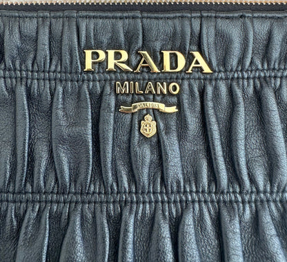 Prada  Nappa Quilted Leather Crossbody Bag