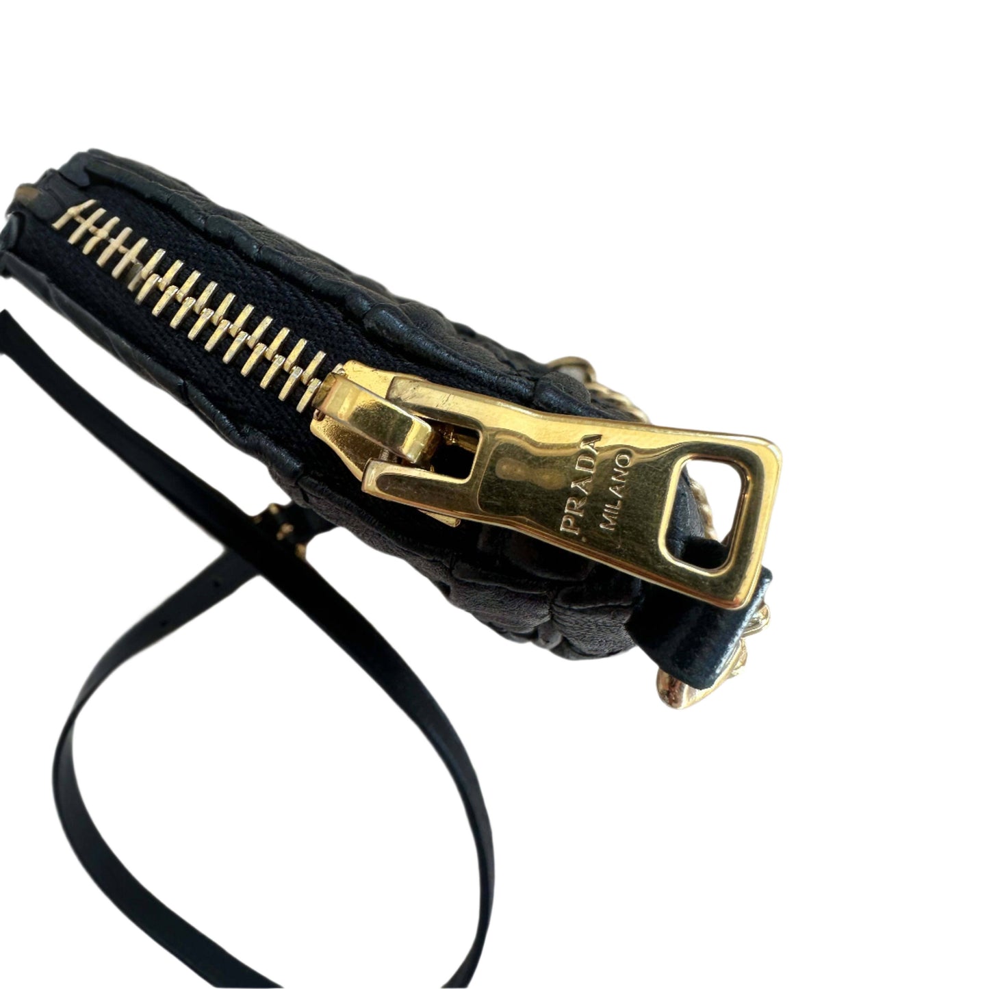 PRADA Nappa Quilted Leather Crossbody Bag