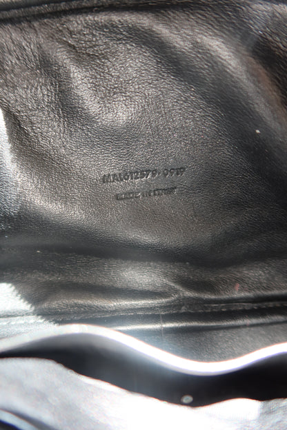 Saint Laurent Grain De Poudre Matelasse Monogram Mini Lou Camera Bag Black