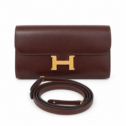 Hermès Constance To Go Terre Box Calf Leather GHW