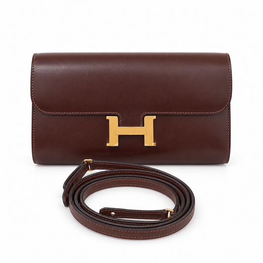 Hermès Constance To Go Terre Box Calf Leather GHW