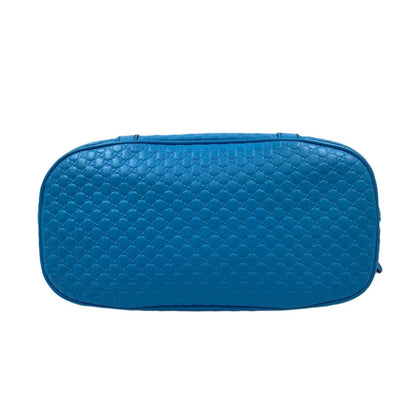 Gucci Microguccissima Leather Medium Dome Bag Blue GHW