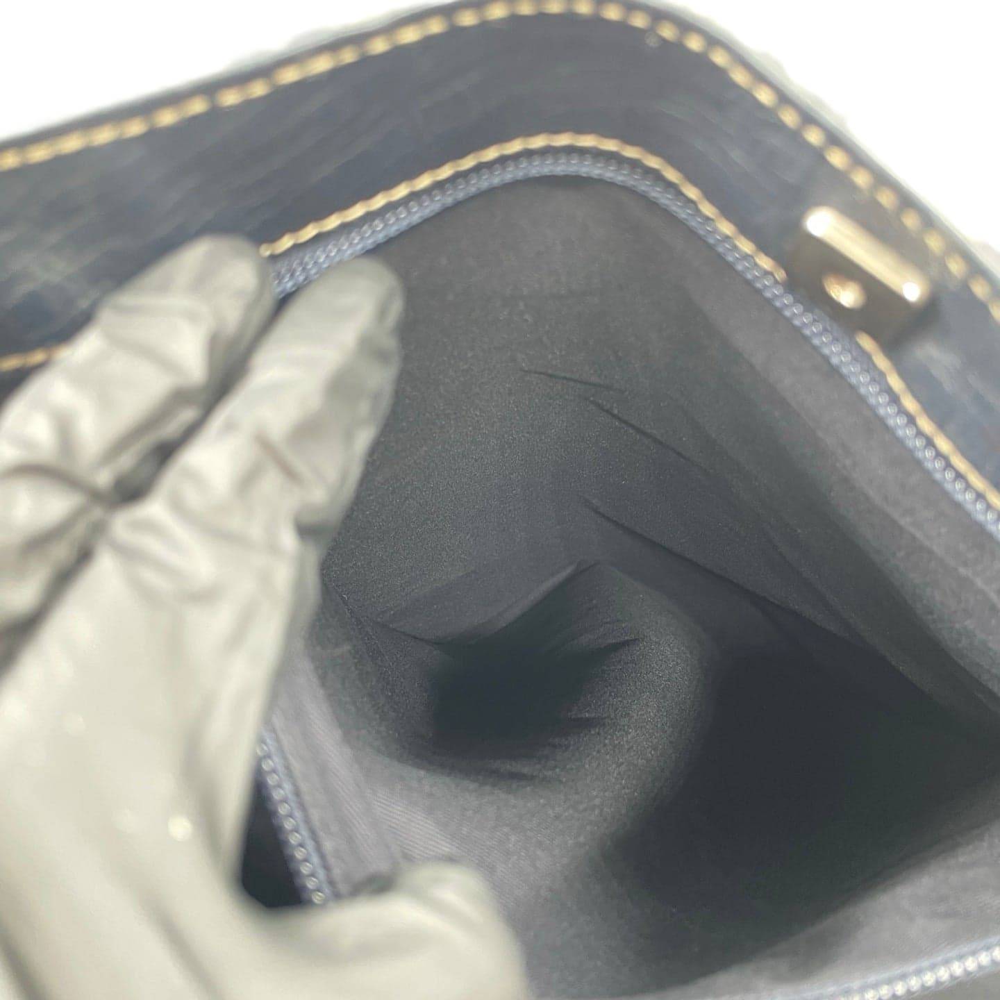Gucci GG Supreme Extra Large Vertical Tote Bag Black SHW