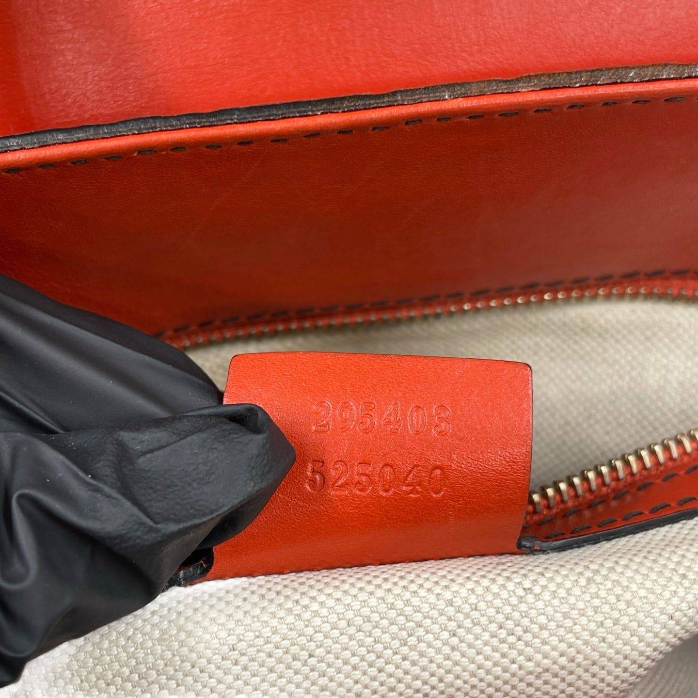 Gucci Guccissima Leather Large Emily Shoulder Bag Red GHW
