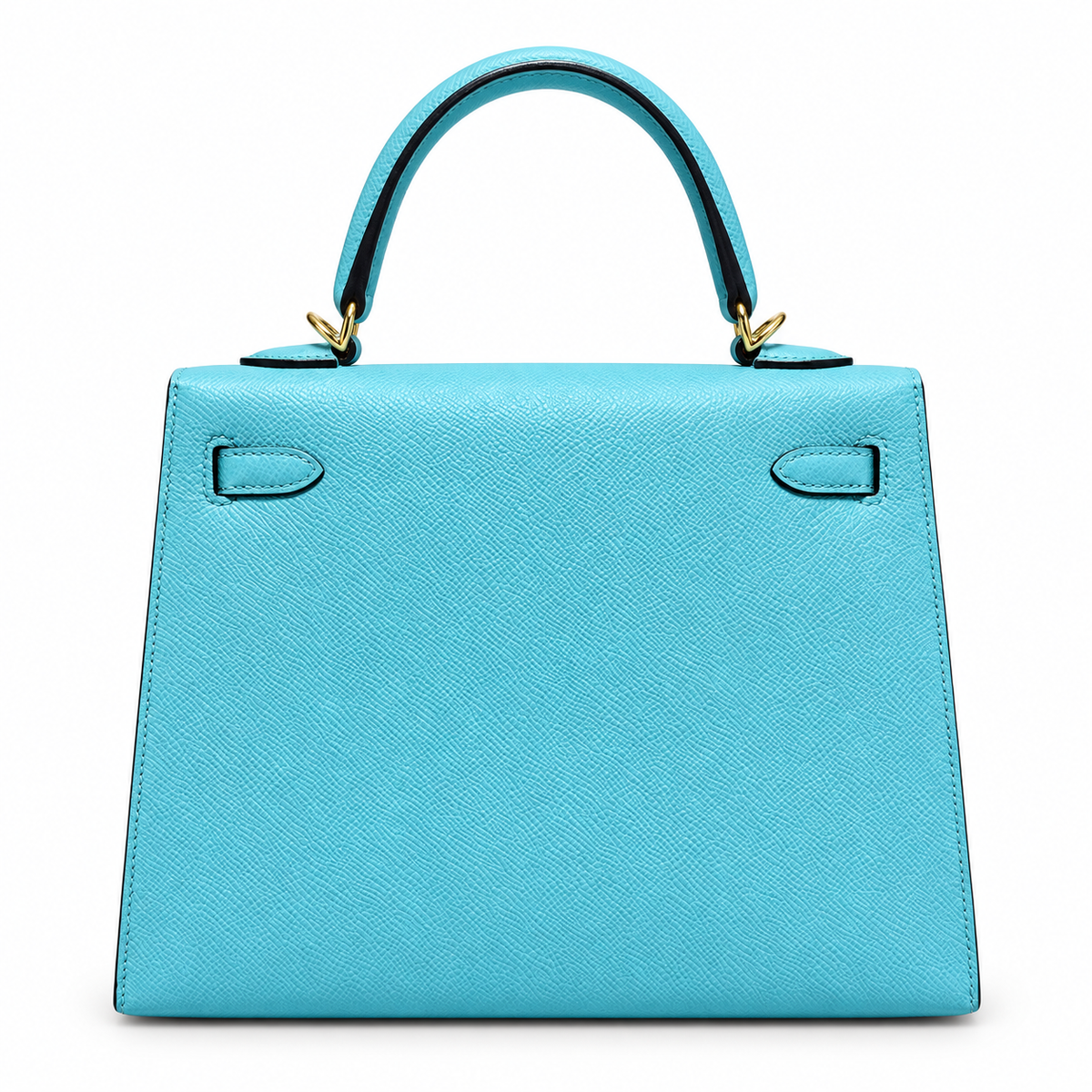 Hermès Kelly 25 Bleu Atoll Epsom Leather GHW
