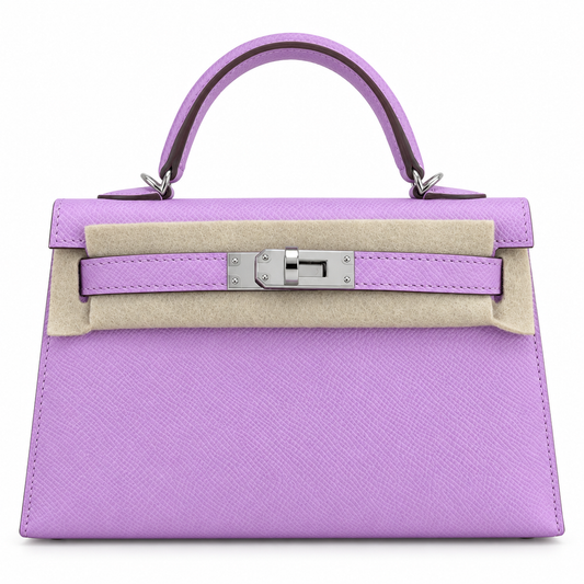 Hermès Mini Kelly II Anemone PHW