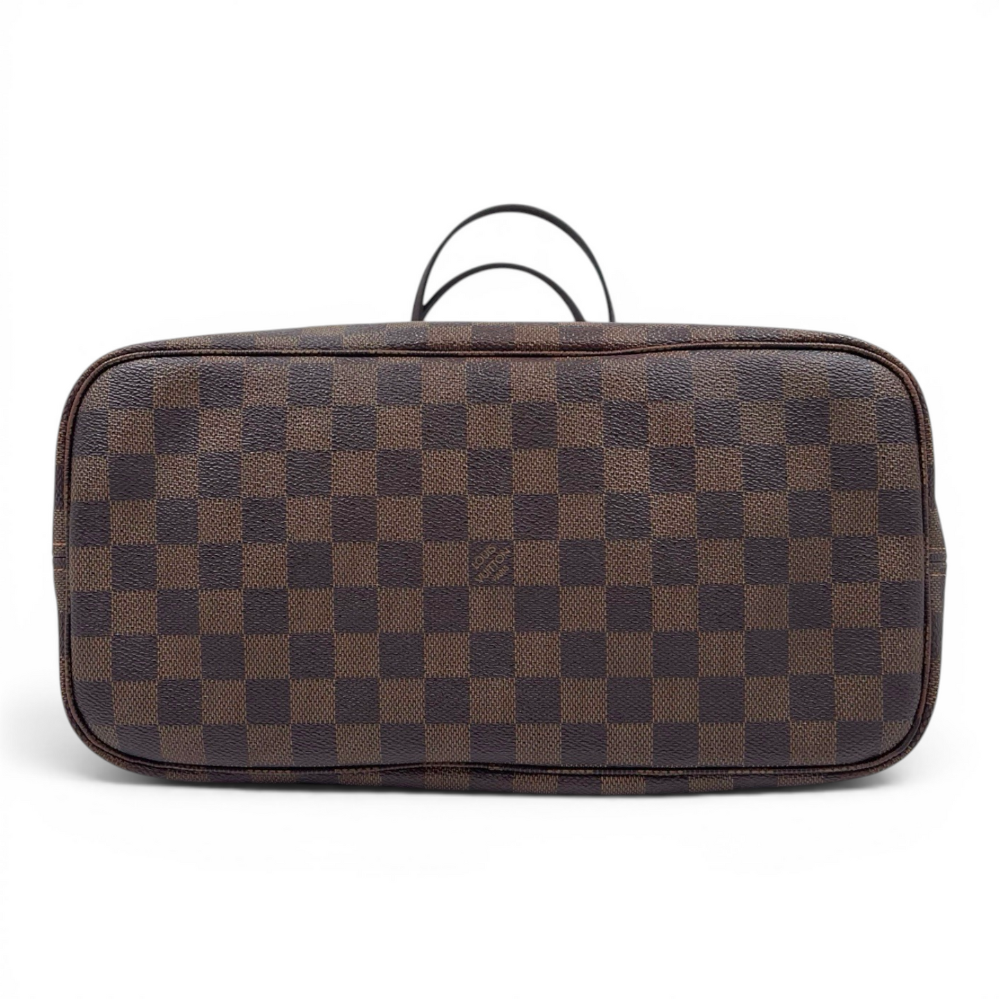 Louis Vuitton Damier Ebene Neverfull MM Cerise Interior
