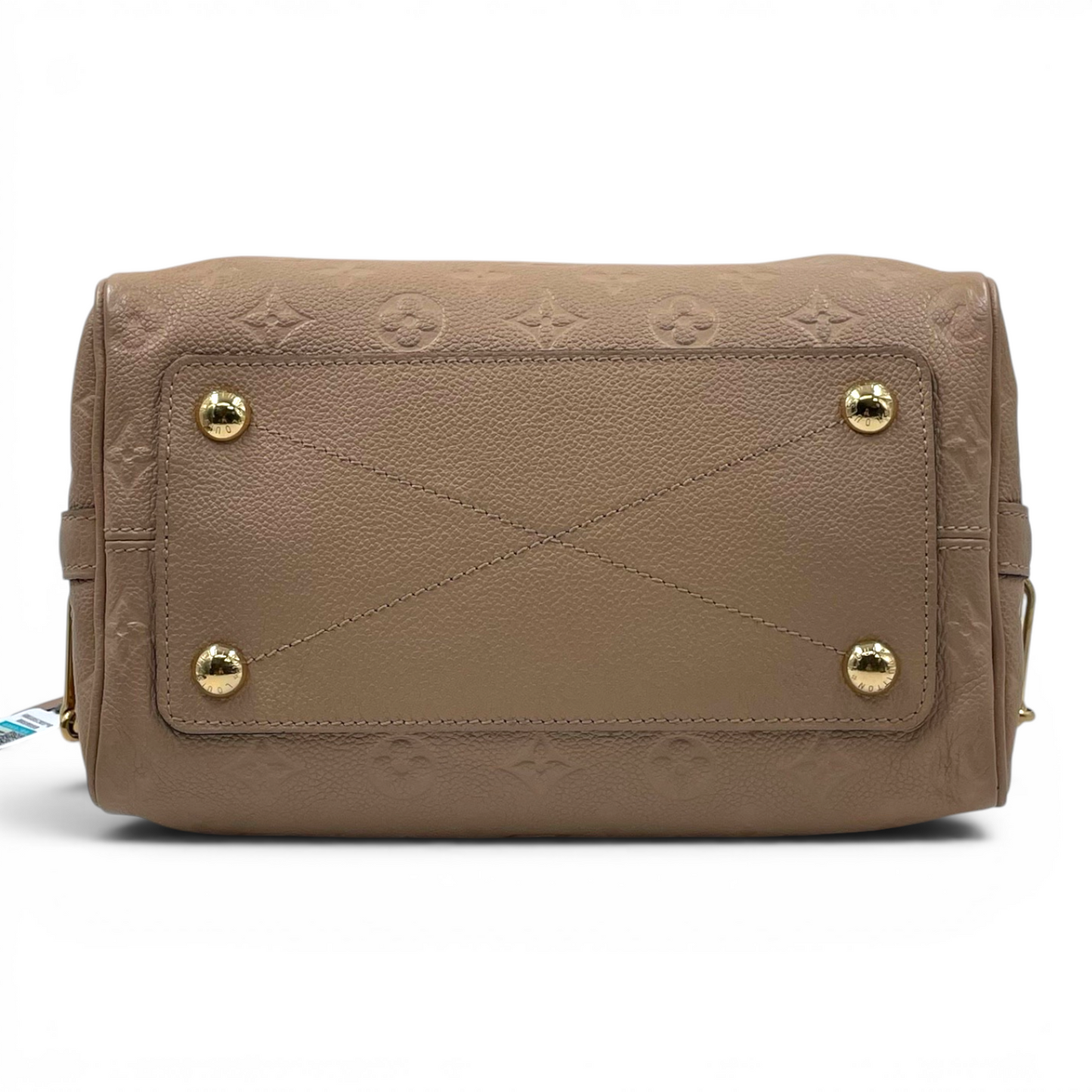 Louis Vuitton Monogram Empreinte Leather Speedy Bandouliere 25 Bag Dune GHW