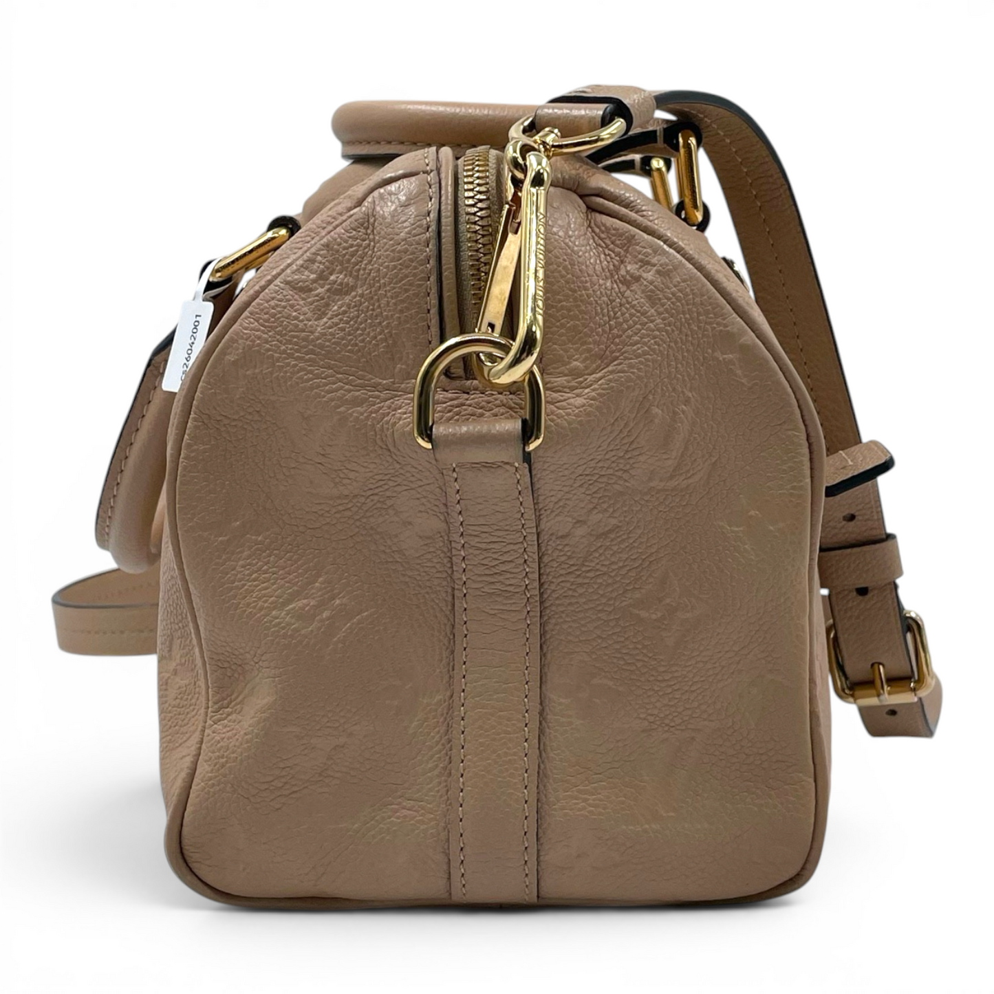 Louis Vuitton Monogram Empreinte Leather Speedy Bandouliere 25 Bag Dune GHW