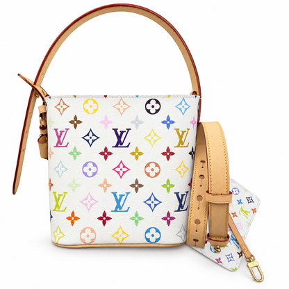 Louis Vuitton x Takashi Murakami All In BB White Multicolor Monogram