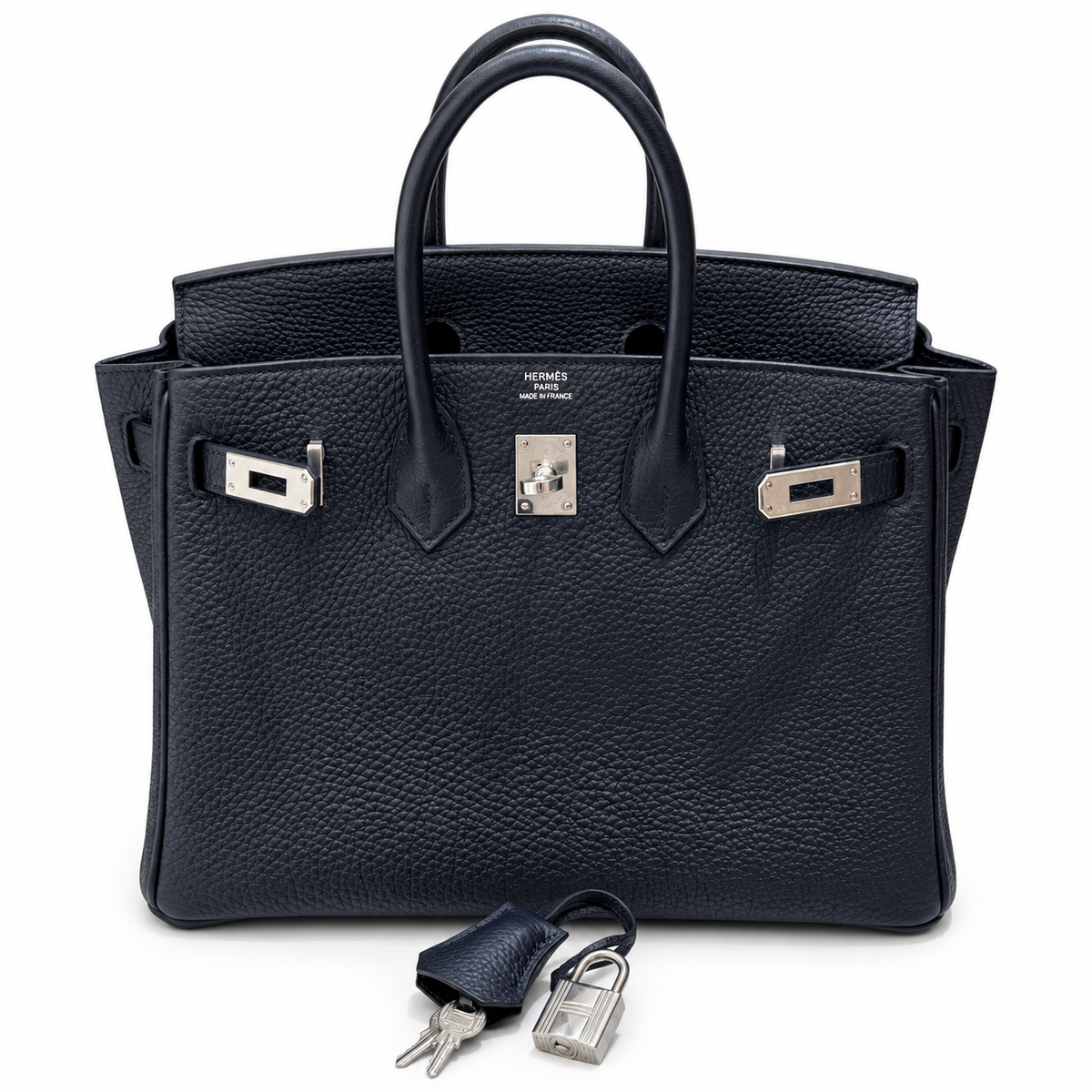 Hermès Birkin 25 Noir Togo Leather PHW