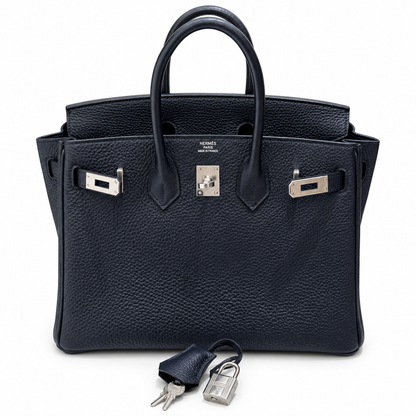Hermès Birkin 25 Noir Togo Leather PHW