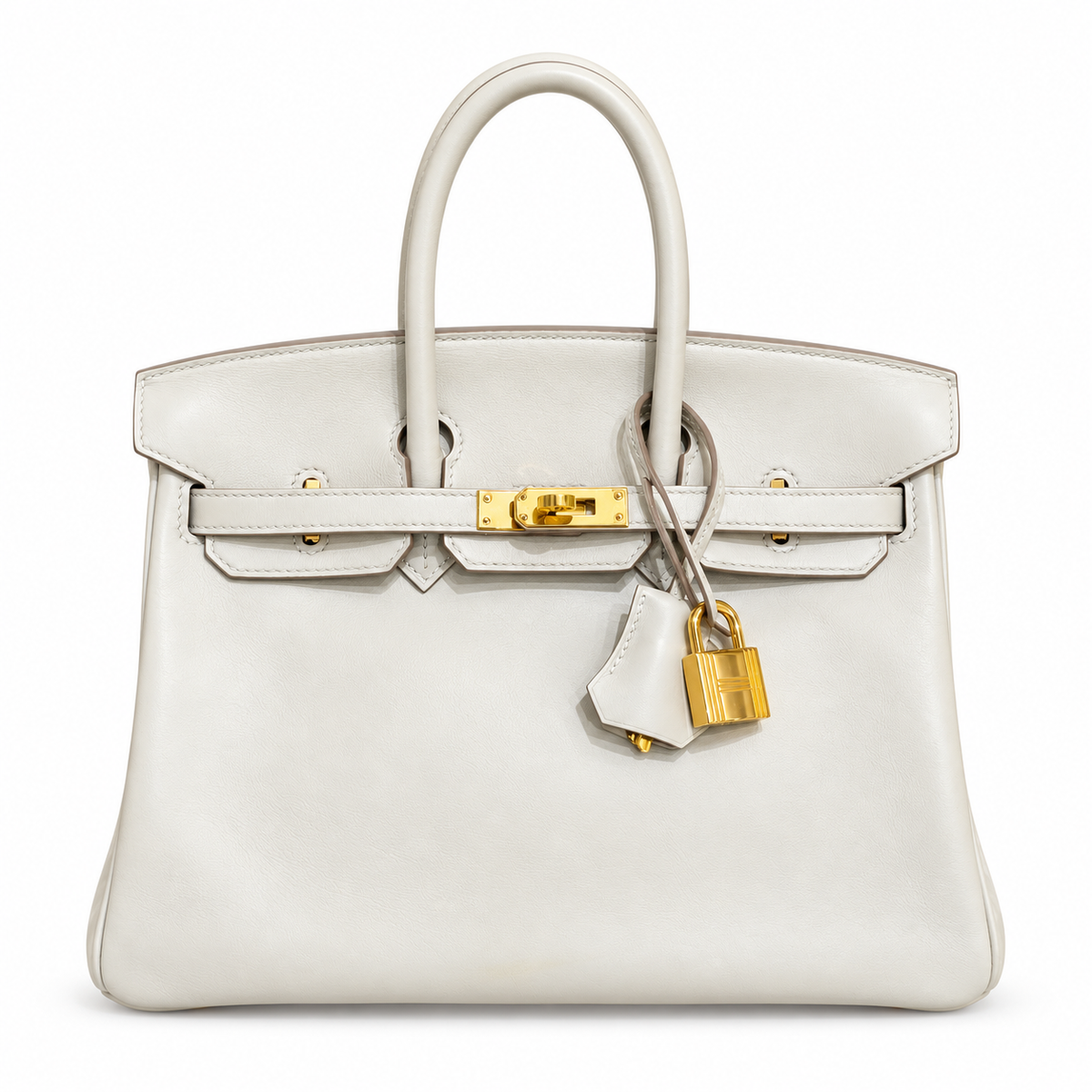 Hermès Birkin 25 Gris Perle Swift Leather GHW