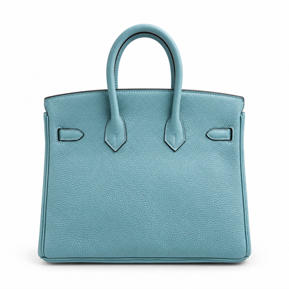 Hermès Birkin 25 Blue Ciel  Togo Leather GHW