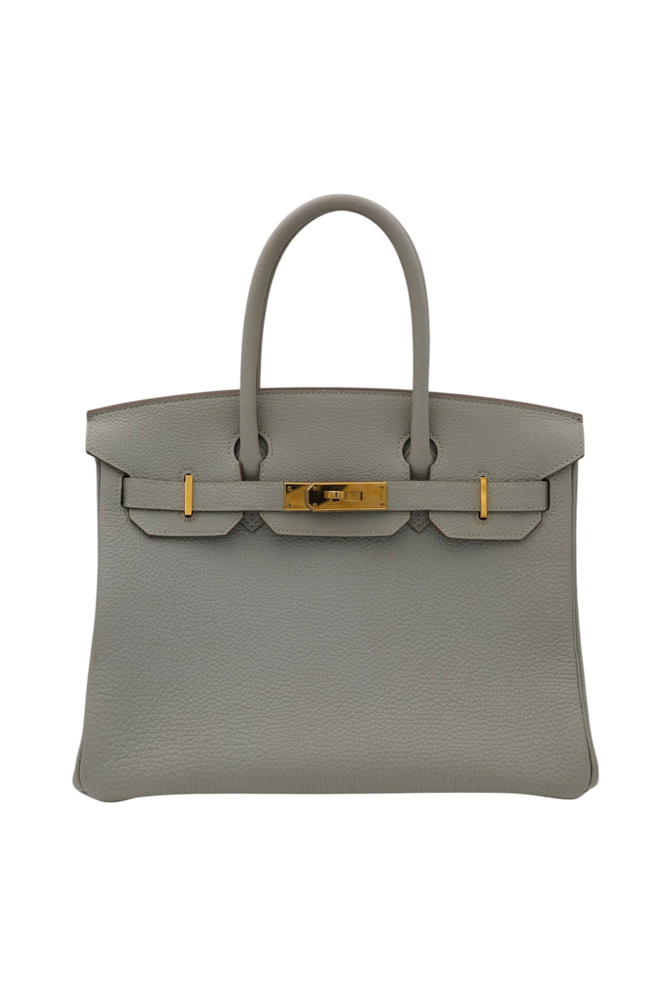 Hermès Birkin 30 in Gris Perle Togo with Gold Hardware