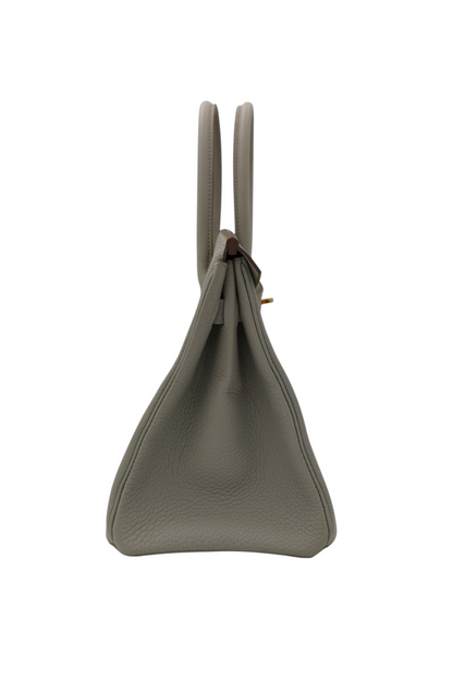 Hermès Birkin 30 in Gris Perle Togo with Gold Hardware