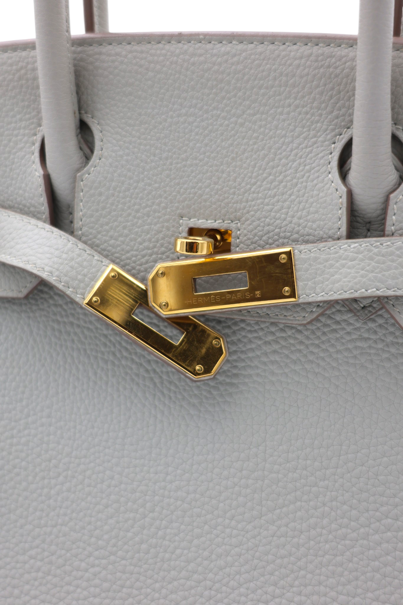 Hermès Birkin 30 in Gris Perle Togo with Gold Hardware