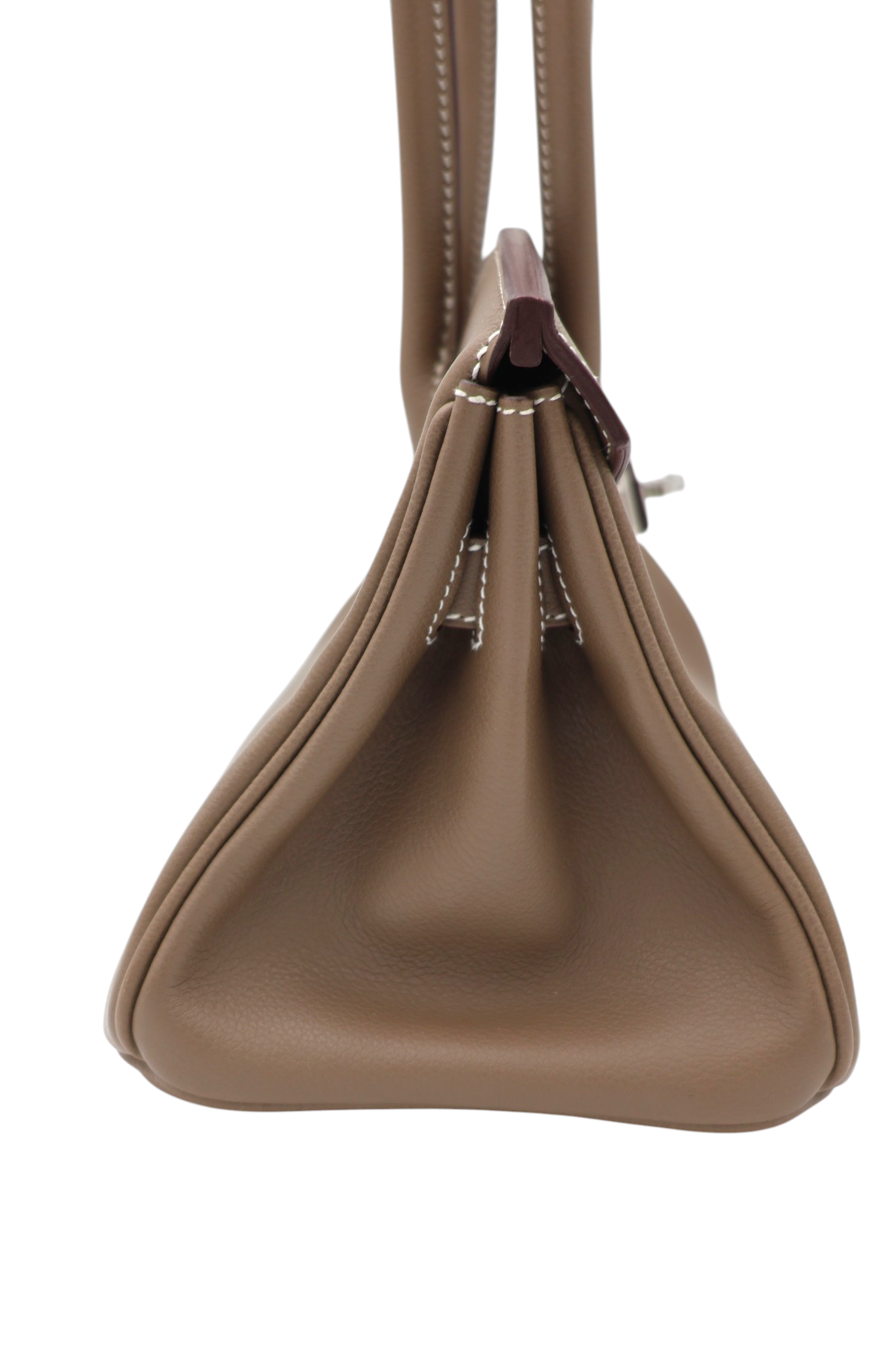 Hermès Shoulder Birkin 29 in Etoupe Evercolor PHW