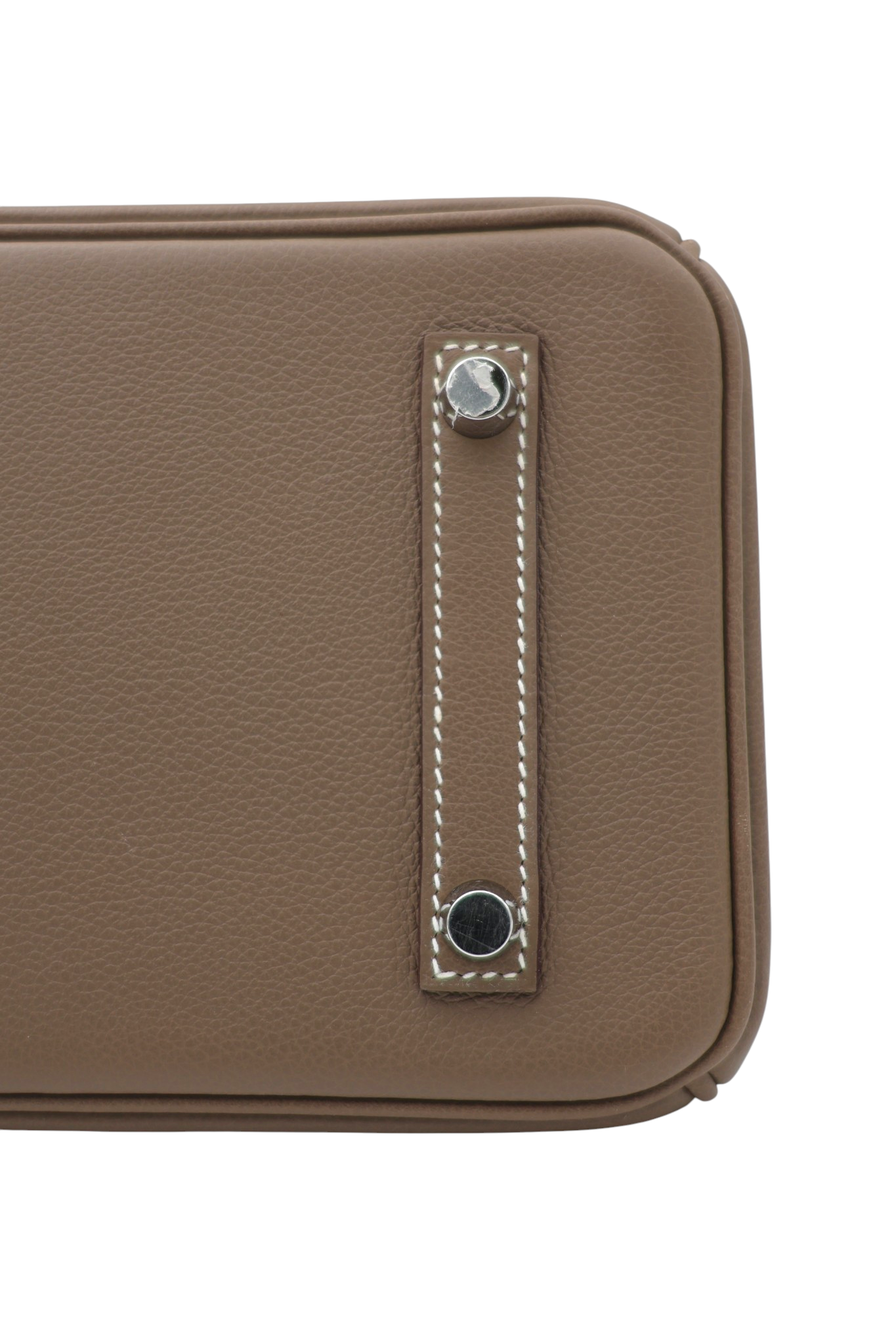 Hermès Shoulder Birkin 29 in Etoupe Evercolor PHW