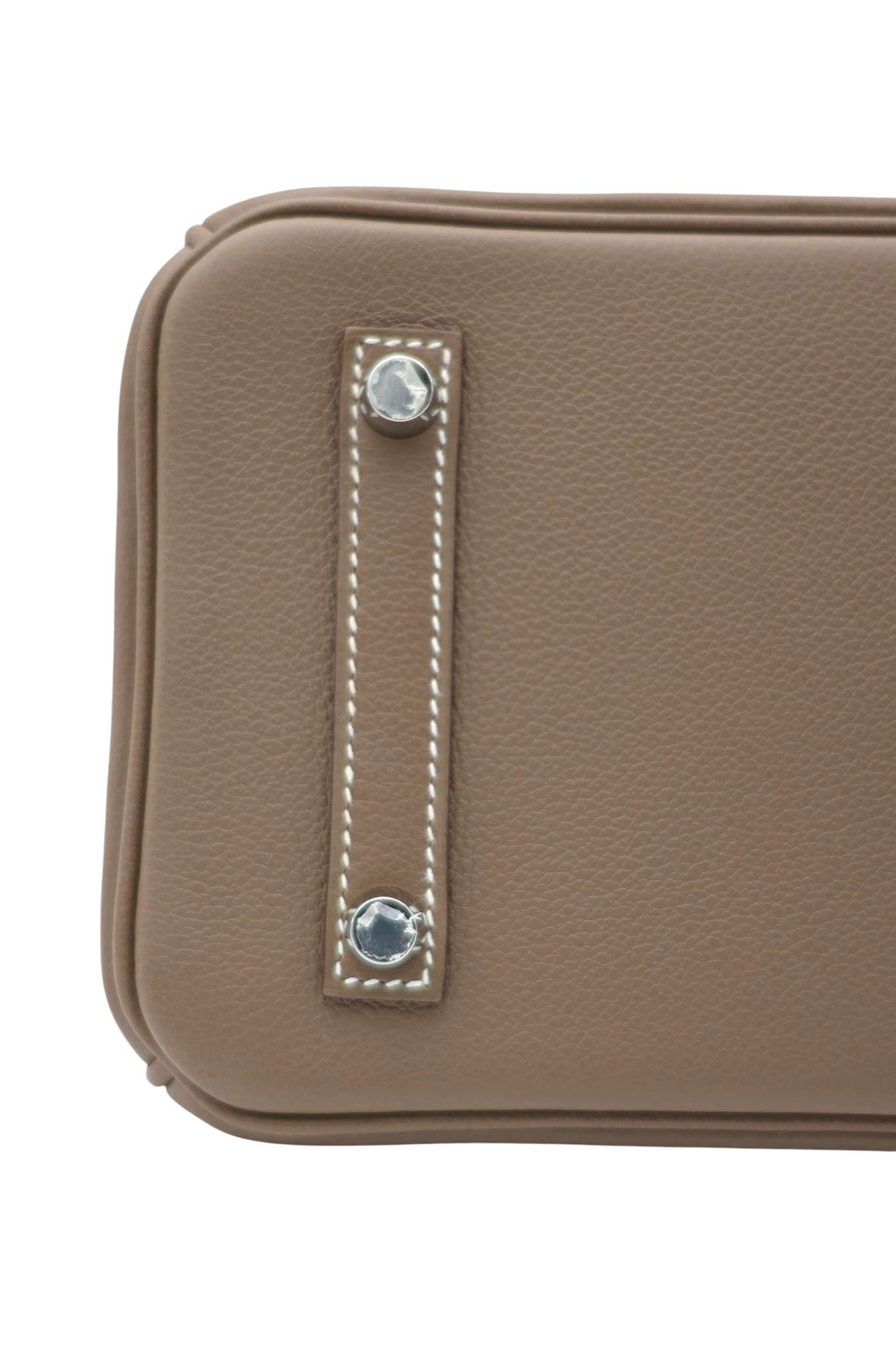 Hermès Shoulder Birkin 29 in Etoupe Evercolor PHW