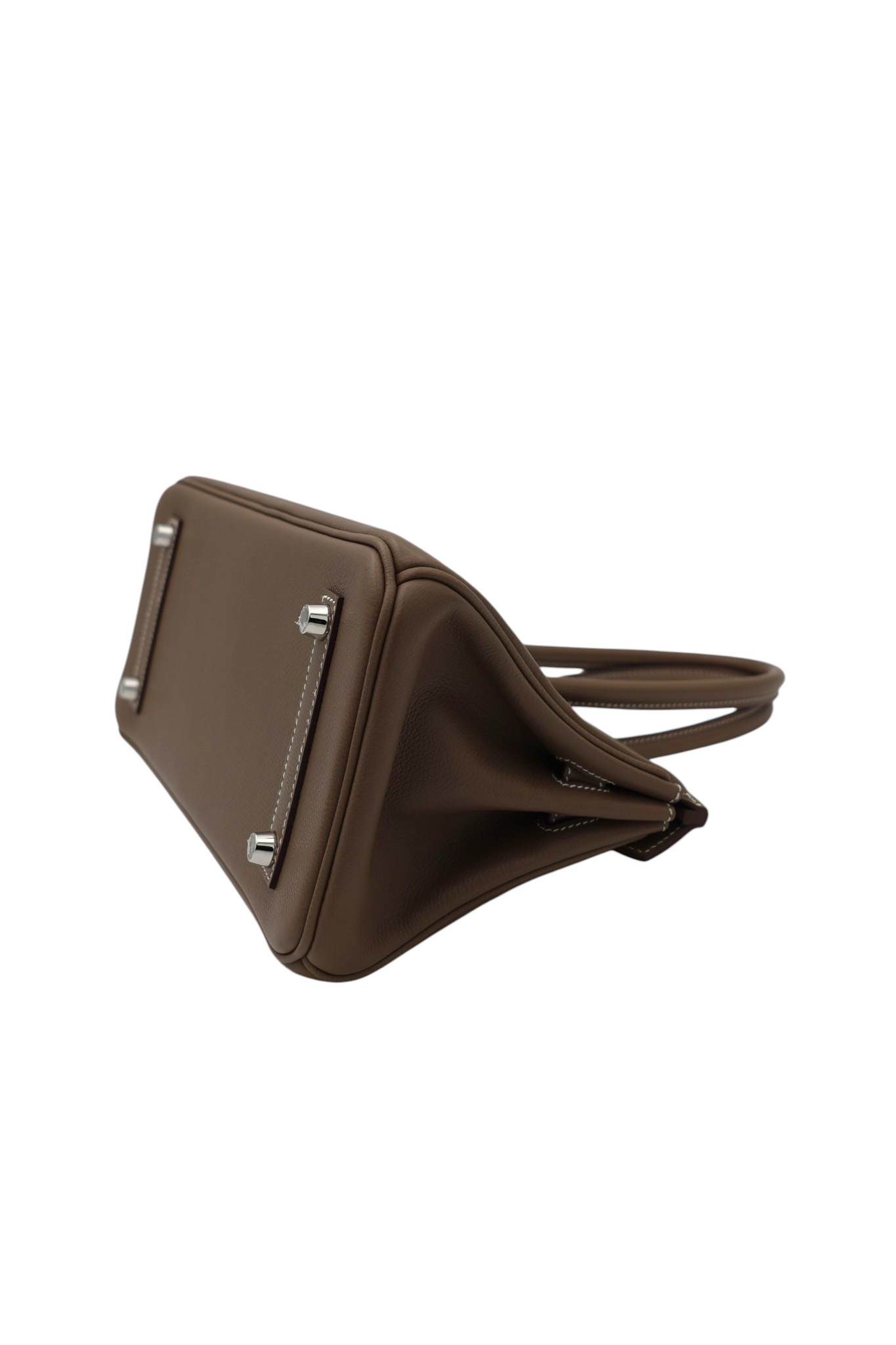 Hermès Shoulder Birkin 29 in Etoupe Evercolor PHW