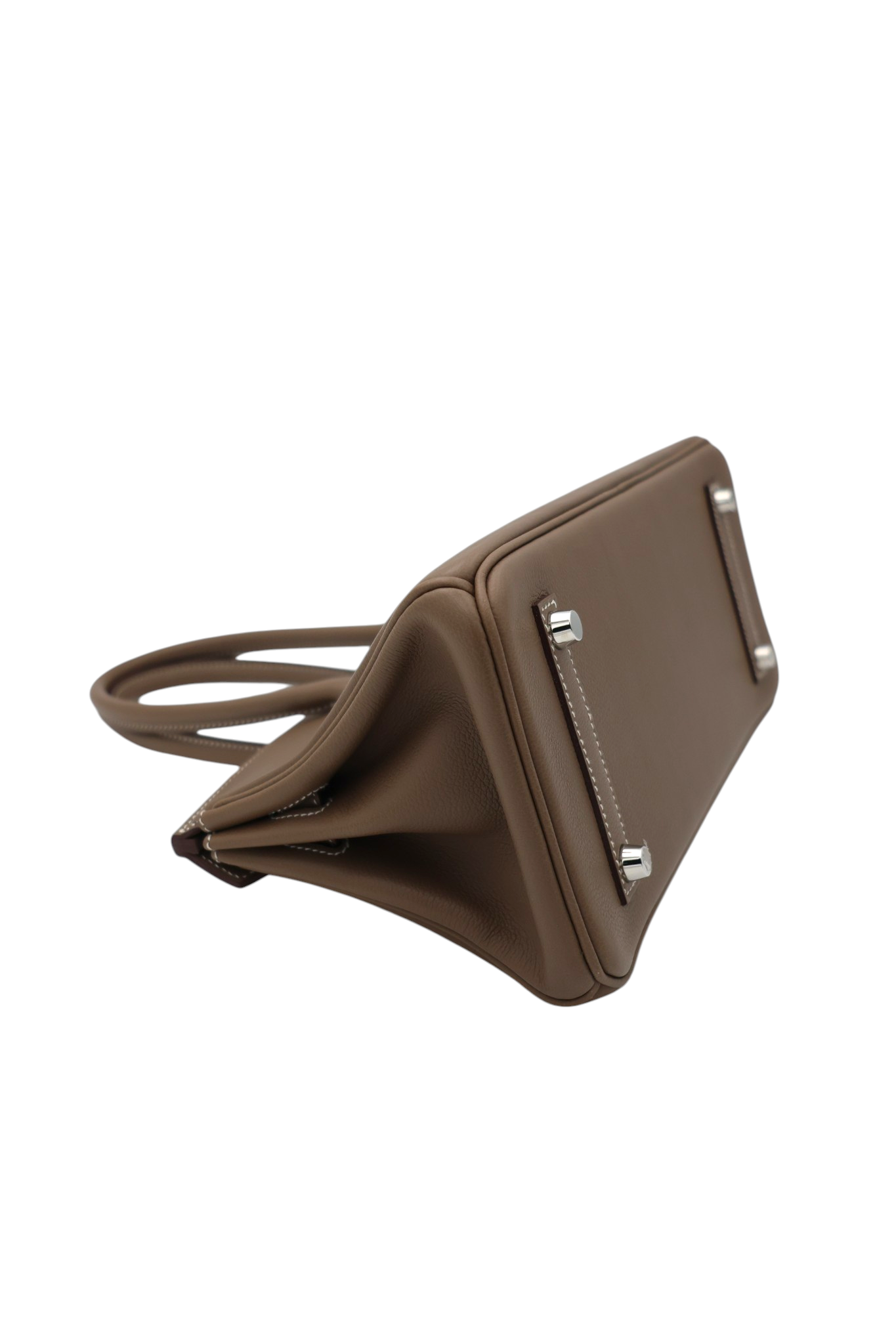 Hermès Shoulder Birkin 29 in Etoupe Evercolor PHW