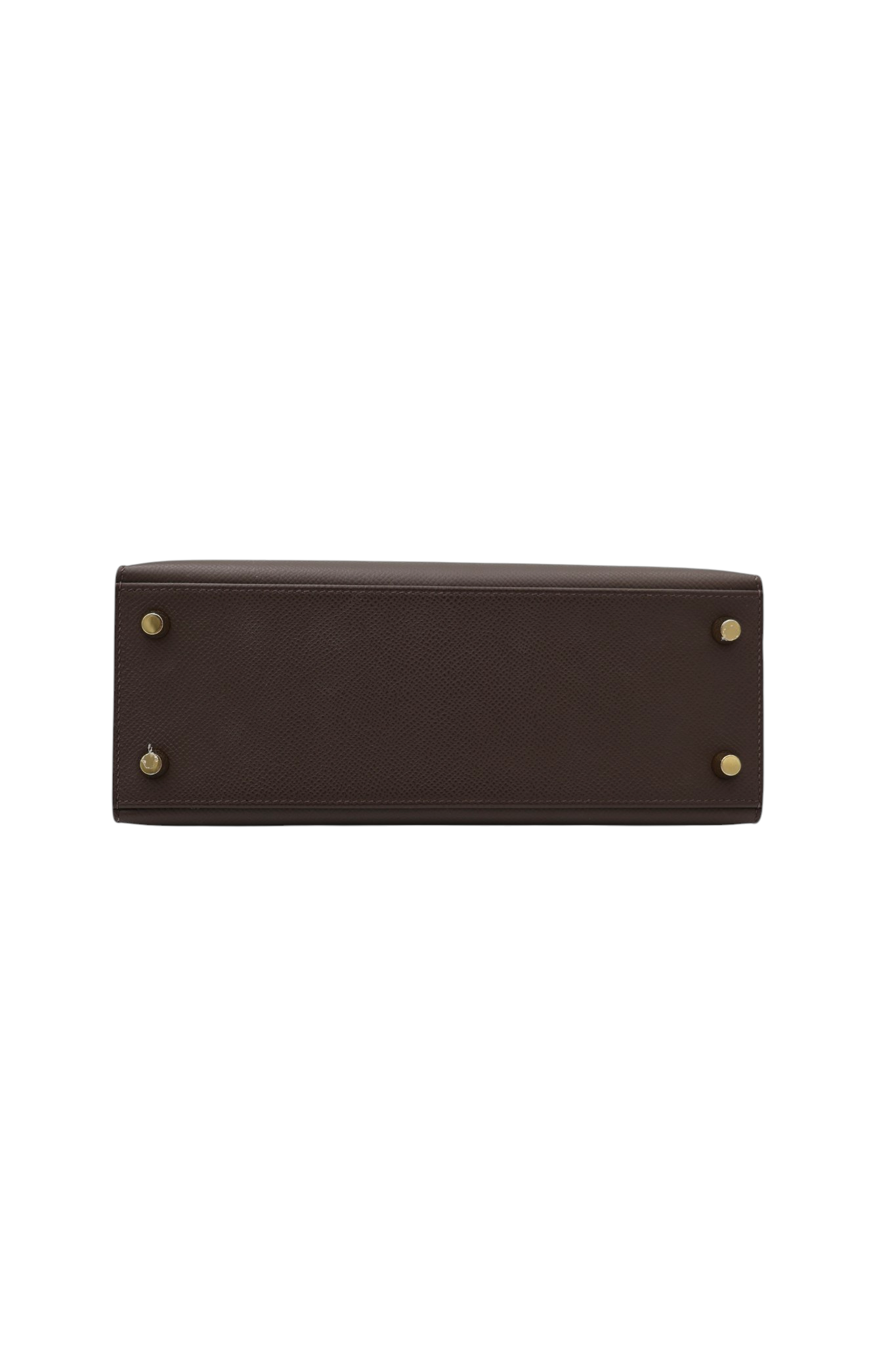 Hermes Kelly 25 Tricolor Sellier in Ecorce, Etoupe and Noir Epsom GHW