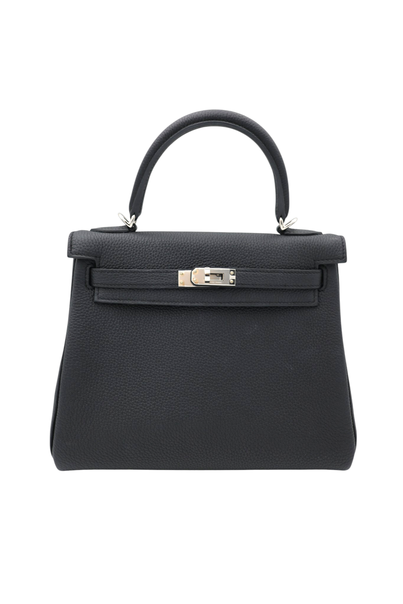 Hermès Kelly 25 in Togo Noir PHW