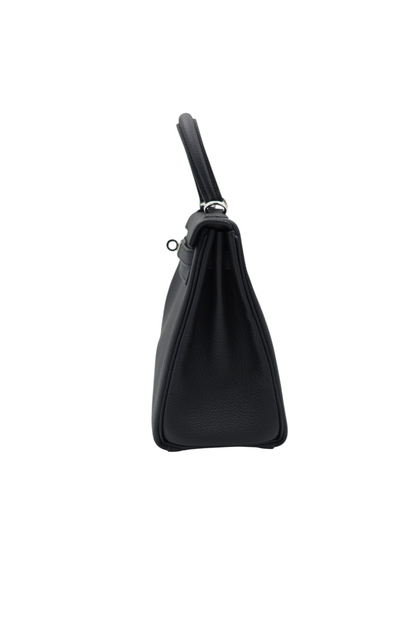 Hermès Kelly 25 in Togo Noir PHW