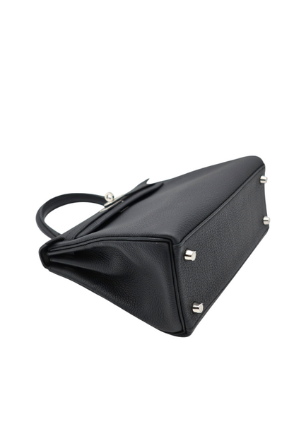 Hermès Kelly 25 in Togo Noir PHW