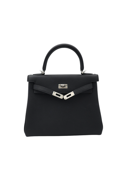 Hermès Kelly 25 in Togo Noir PHW