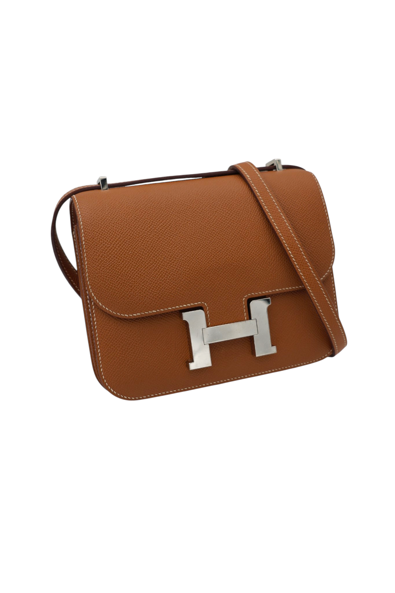 Hermès Constance 18 in Gold Epsom with Palladium Hardware