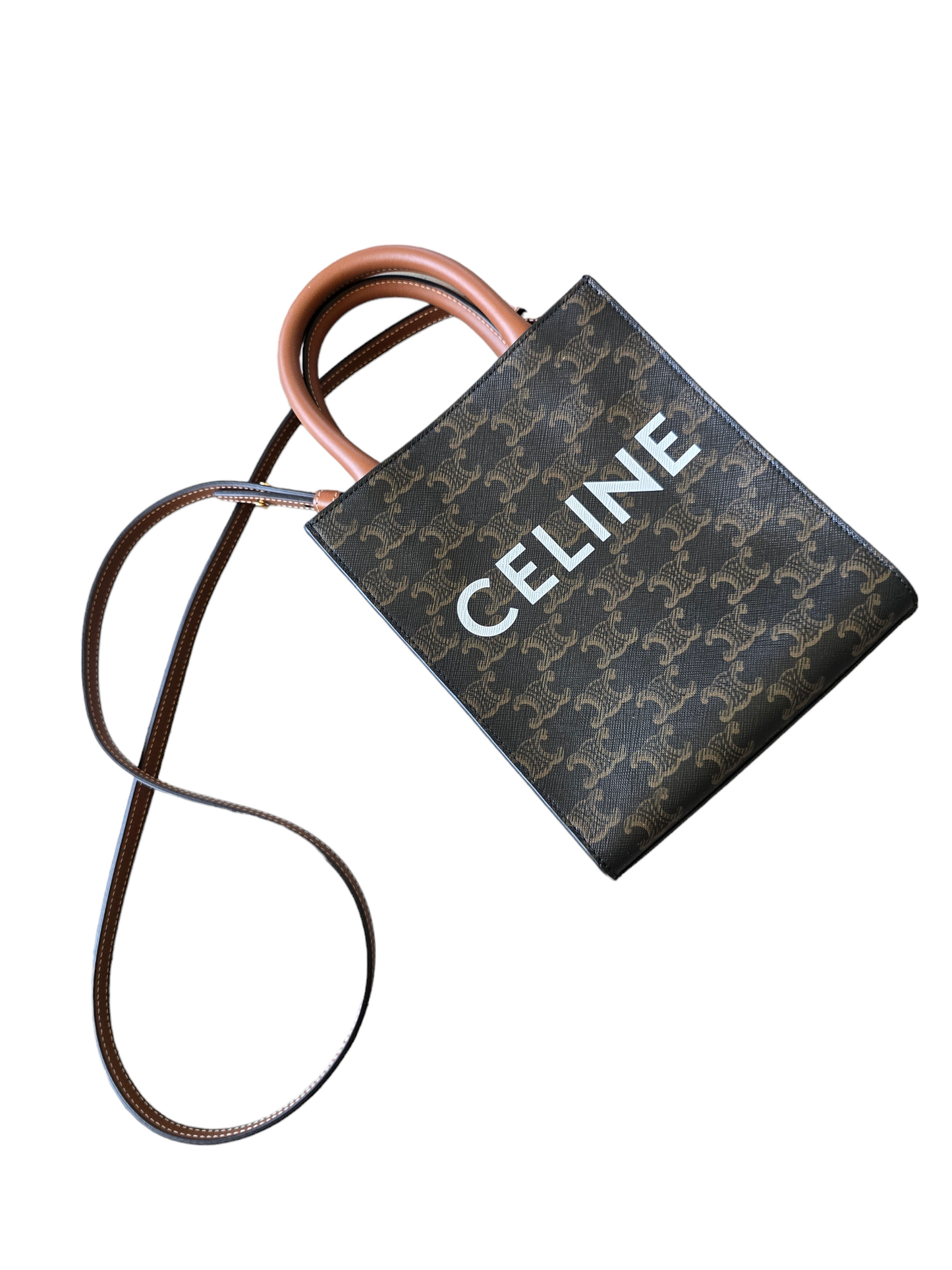 CELINE Vertical 2 Way Shoulder Bag