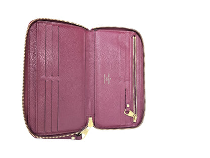 Louis Vuitton Monogram Empreinte Leather Aube/Violet Secret Wallet