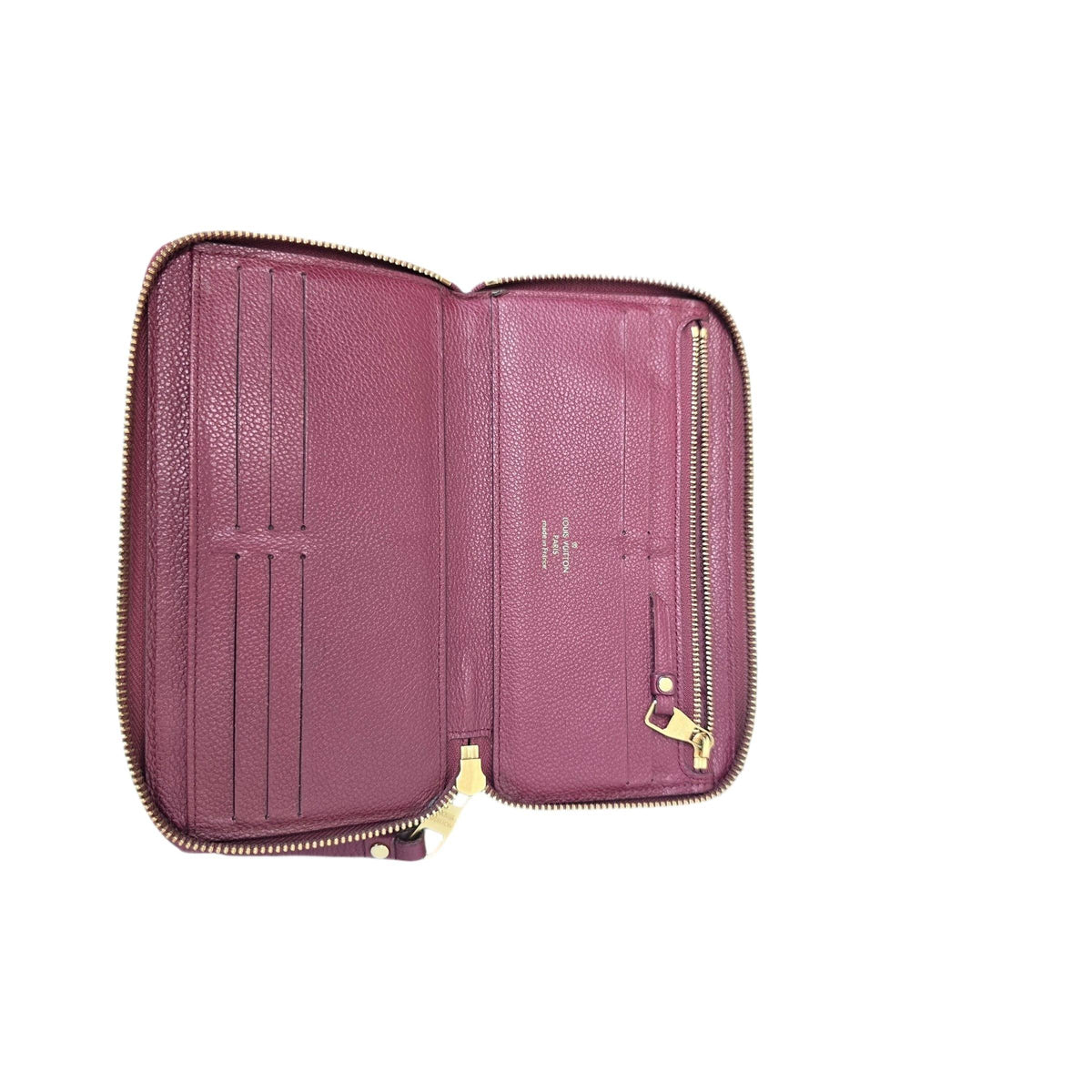 Louis Vuitton Monogram Empreinte Leather Aube/Violet Secret Wallet