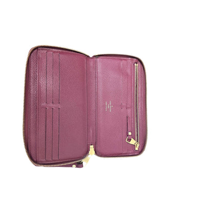 Louis Vuitton Monogram Empreinte Leather Aube/Violet Secret Wallet