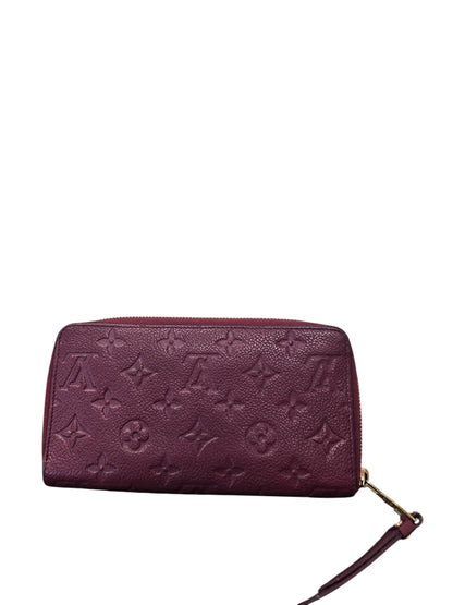 Louis Vuitton Monogram Empreinte Leather Aube/Violet Secret Wallet