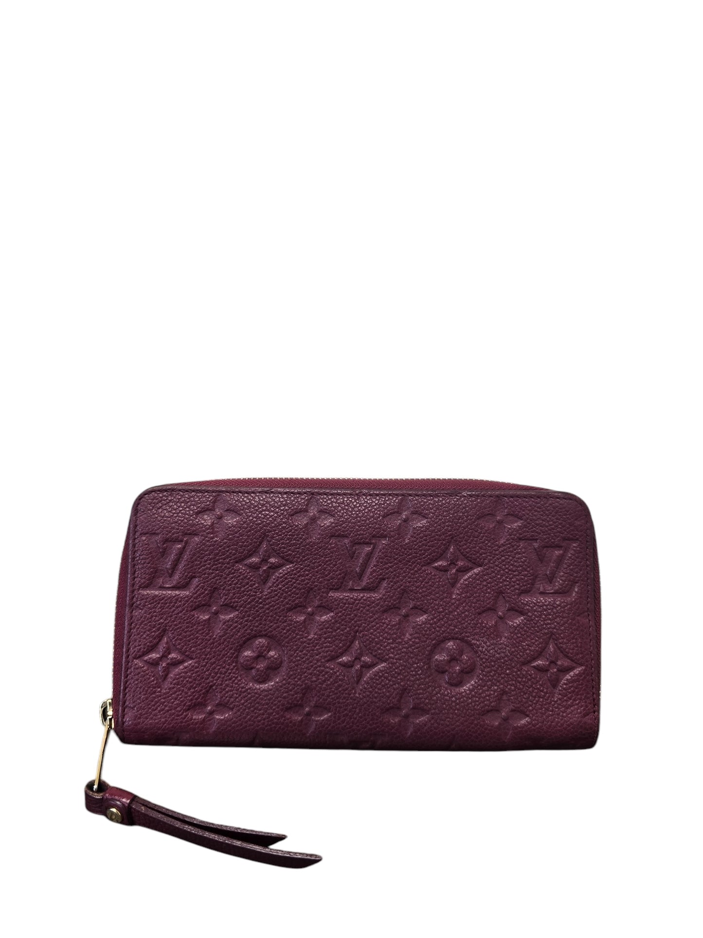 Louis Vuitton Monogram Empreinte Leather Aube/Violet Secret Wallet