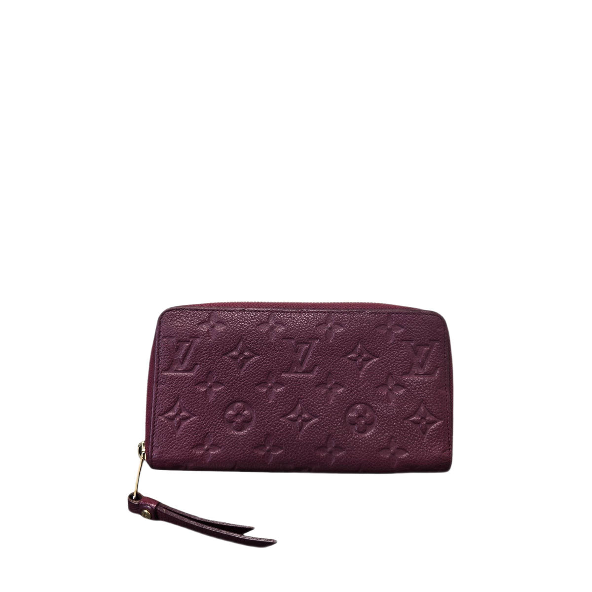 Louis Vuitton Monogram Empreinte Leather Aube/Violet Secret Wallet
